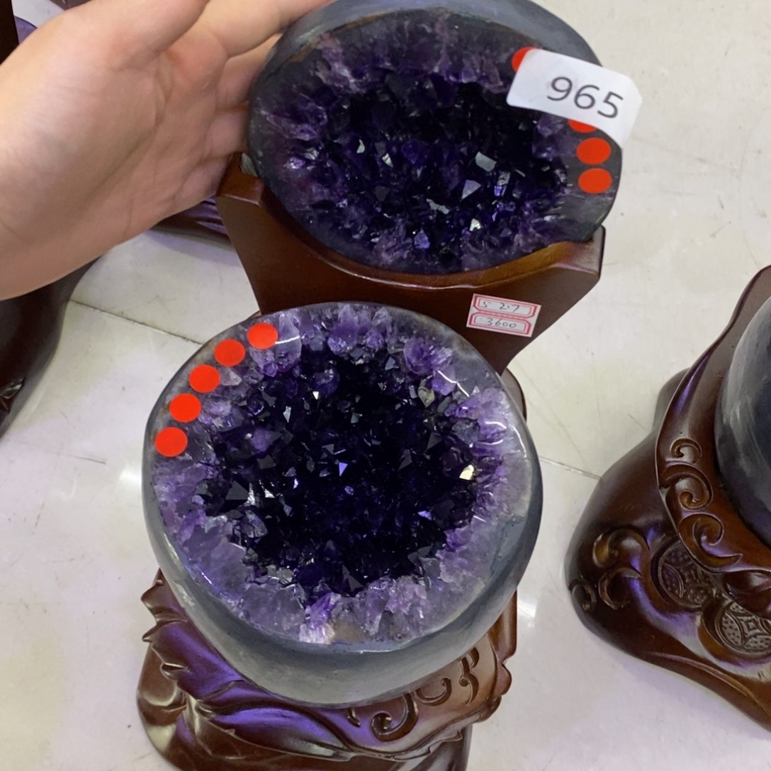 水晶摆件婷未镶嵌