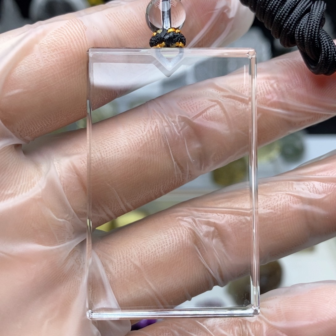 水晶颈饰未镶嵌无事牌