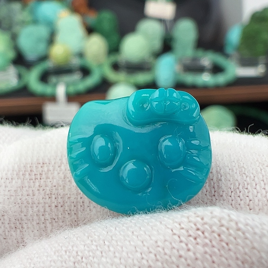 绿松石未镶嵌绿松石主播万丽