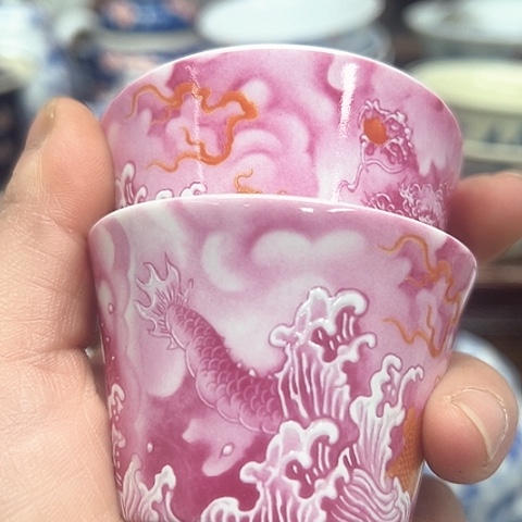 杯子景德镇陶瓷主人杯