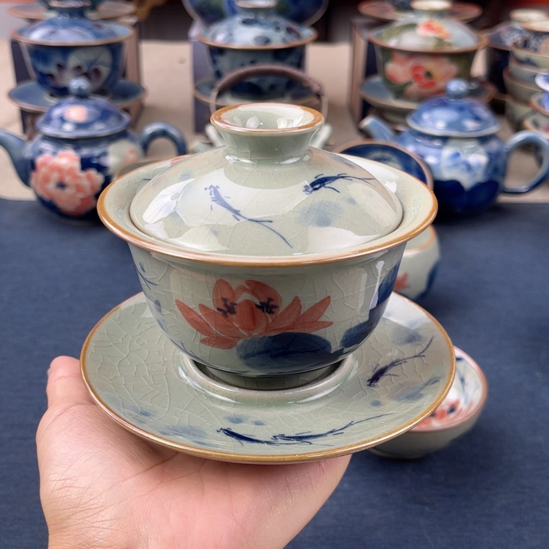 杯经典镇手绘手工茶具