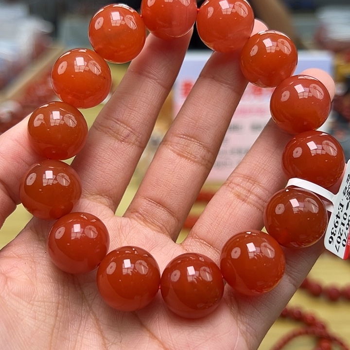 南红玛瑙多样性发一，16mm未镶嵌