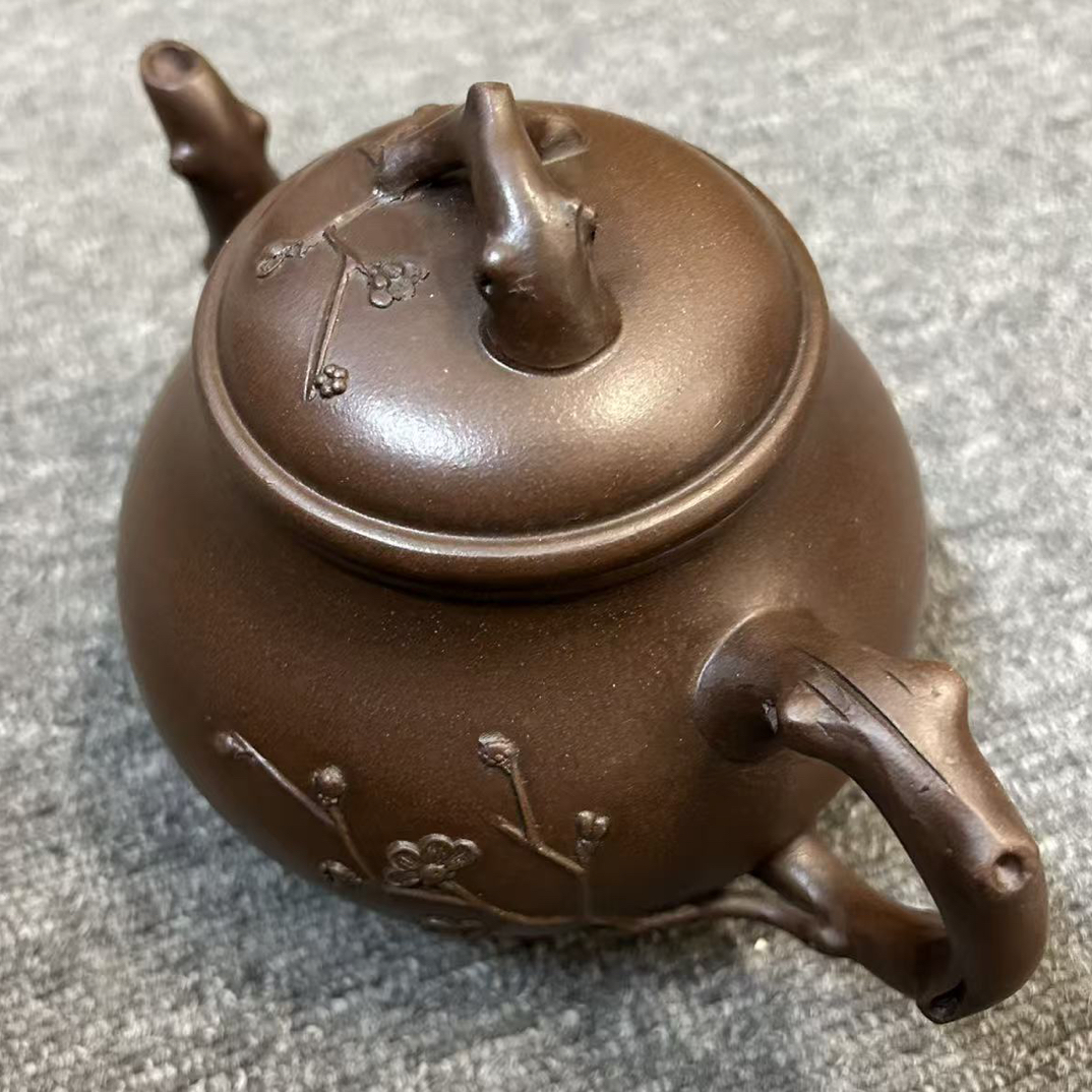 旧 藏 紫砂壶 紫泥料