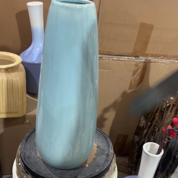 陶瓷花瓶摆件外贸出口（微瑕）高33口6公分”