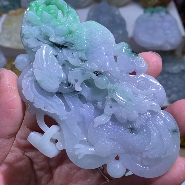 【闪购商品】颈饰未镶嵌翡翠龙凤