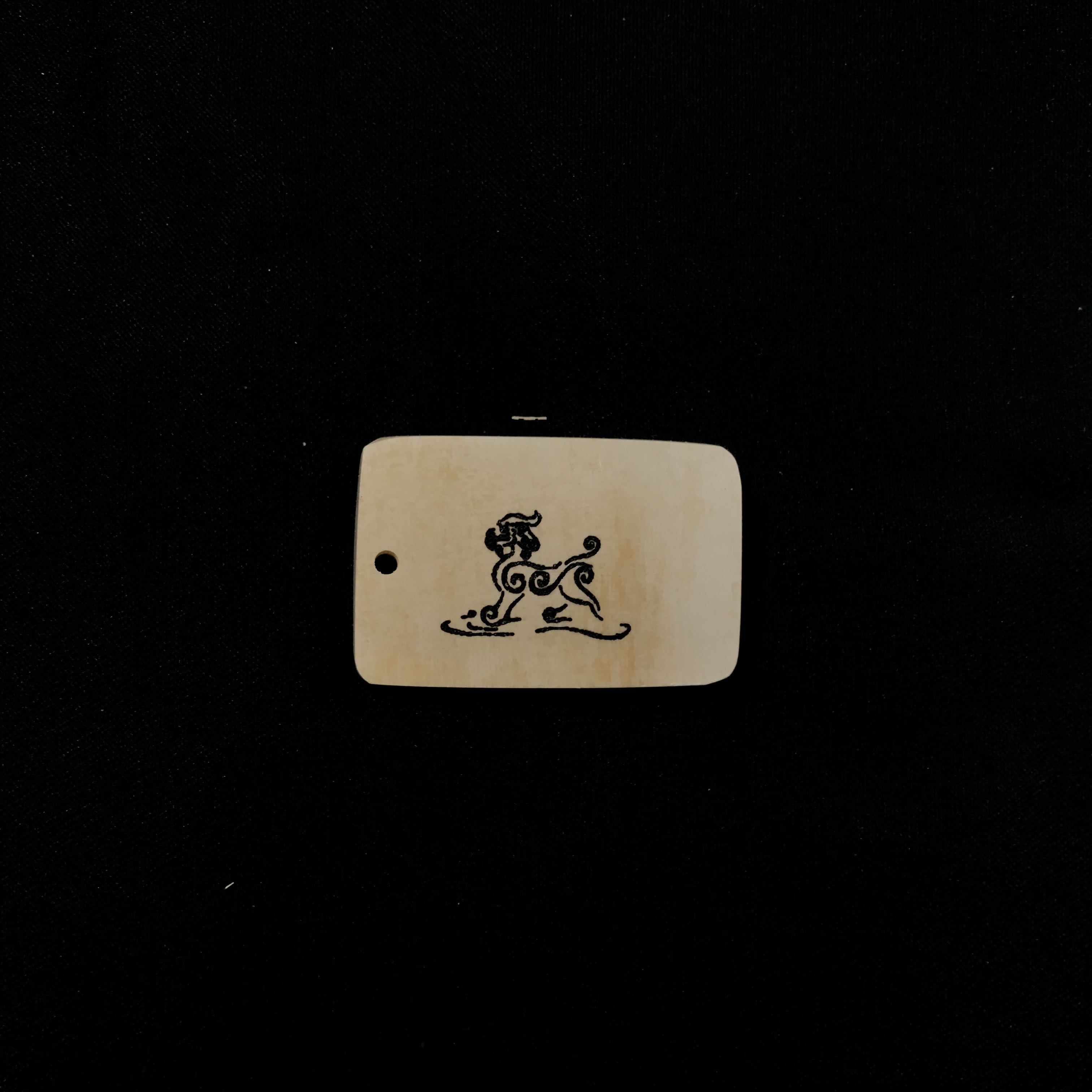 H11958 只做天然猛犸象牙 麒麟