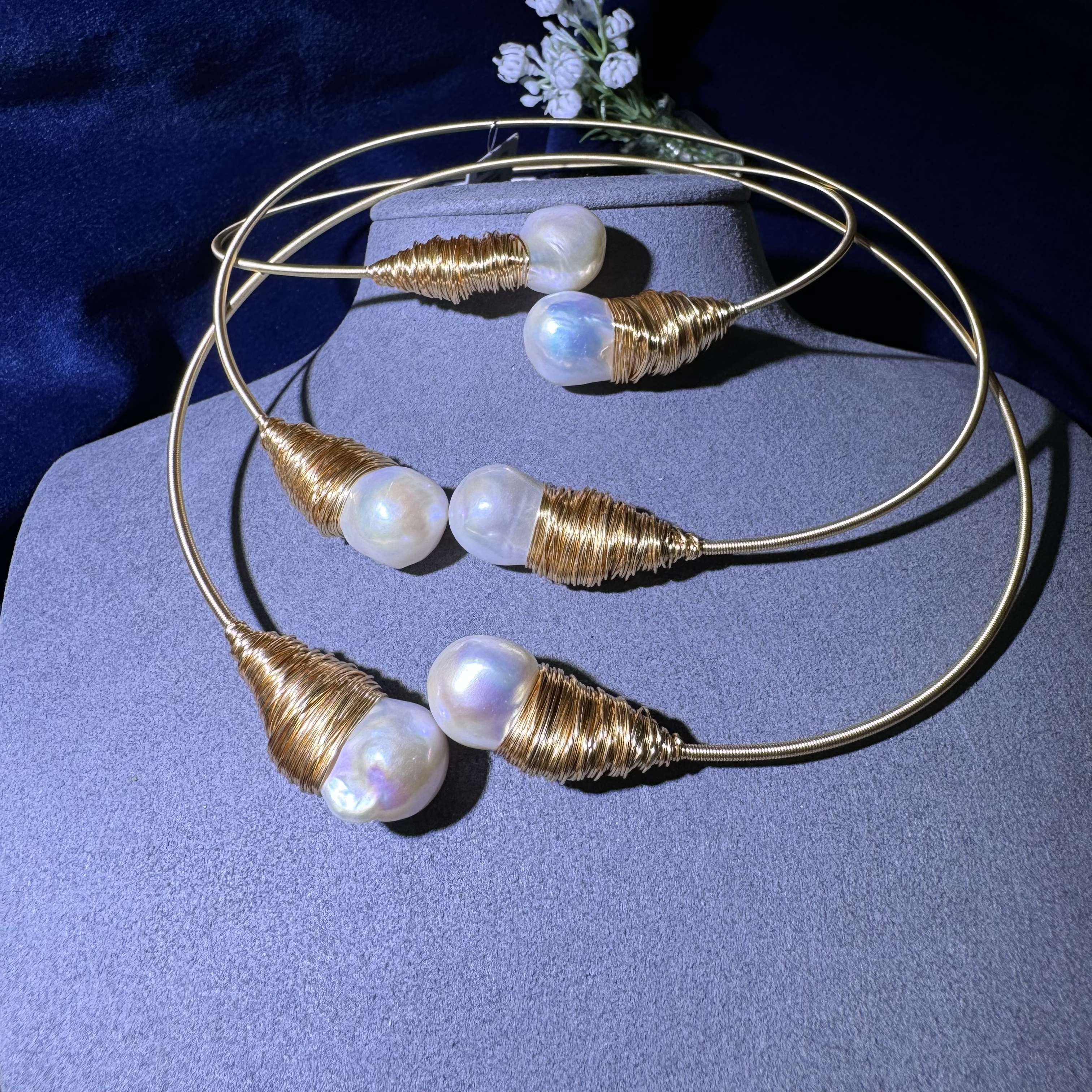 淡水珍珠巴洛克项链-多样性发一-DS081