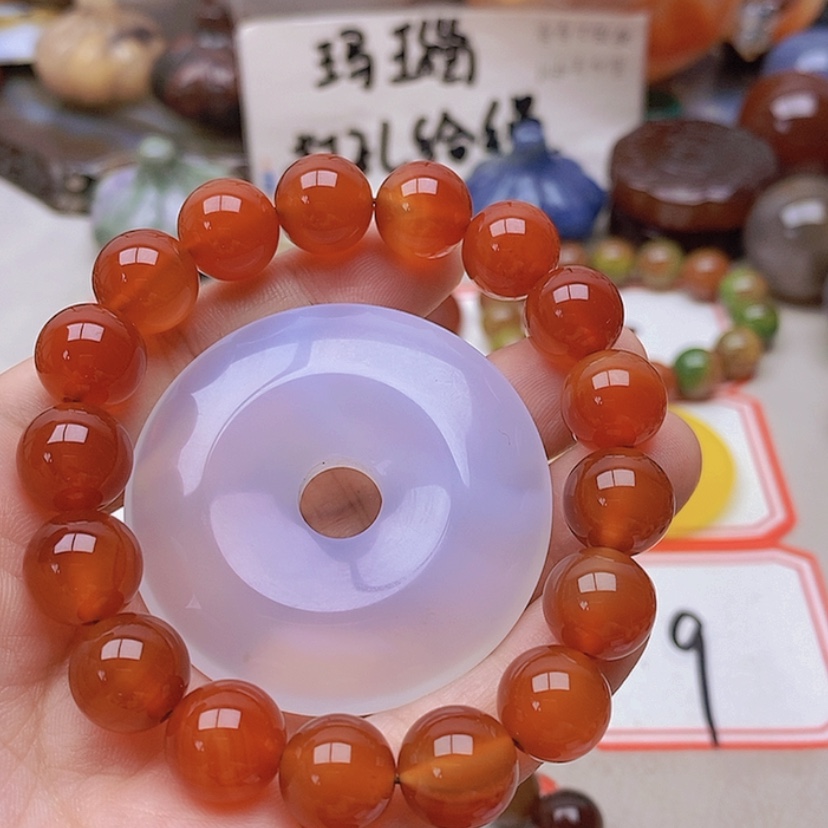 【闪购商品】未镶嵌玛瑙/玉髓珠宝半成品碧**?