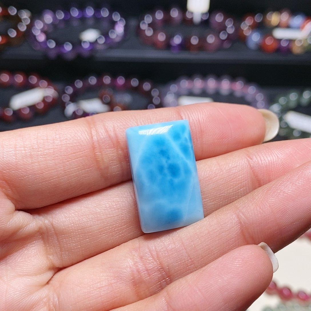 针钠钙石（海纹石）颈饰未镶嵌定制款