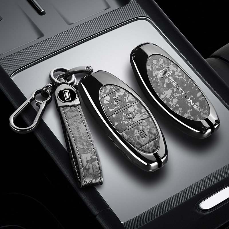 适用于一汽奔腾T77车钥匙套奔腾T99/B70创意扣T55/T33全包钥匙套