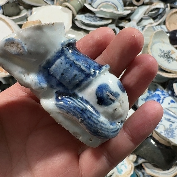 游***鹤瓷片瓷片标本，顺丰包邮