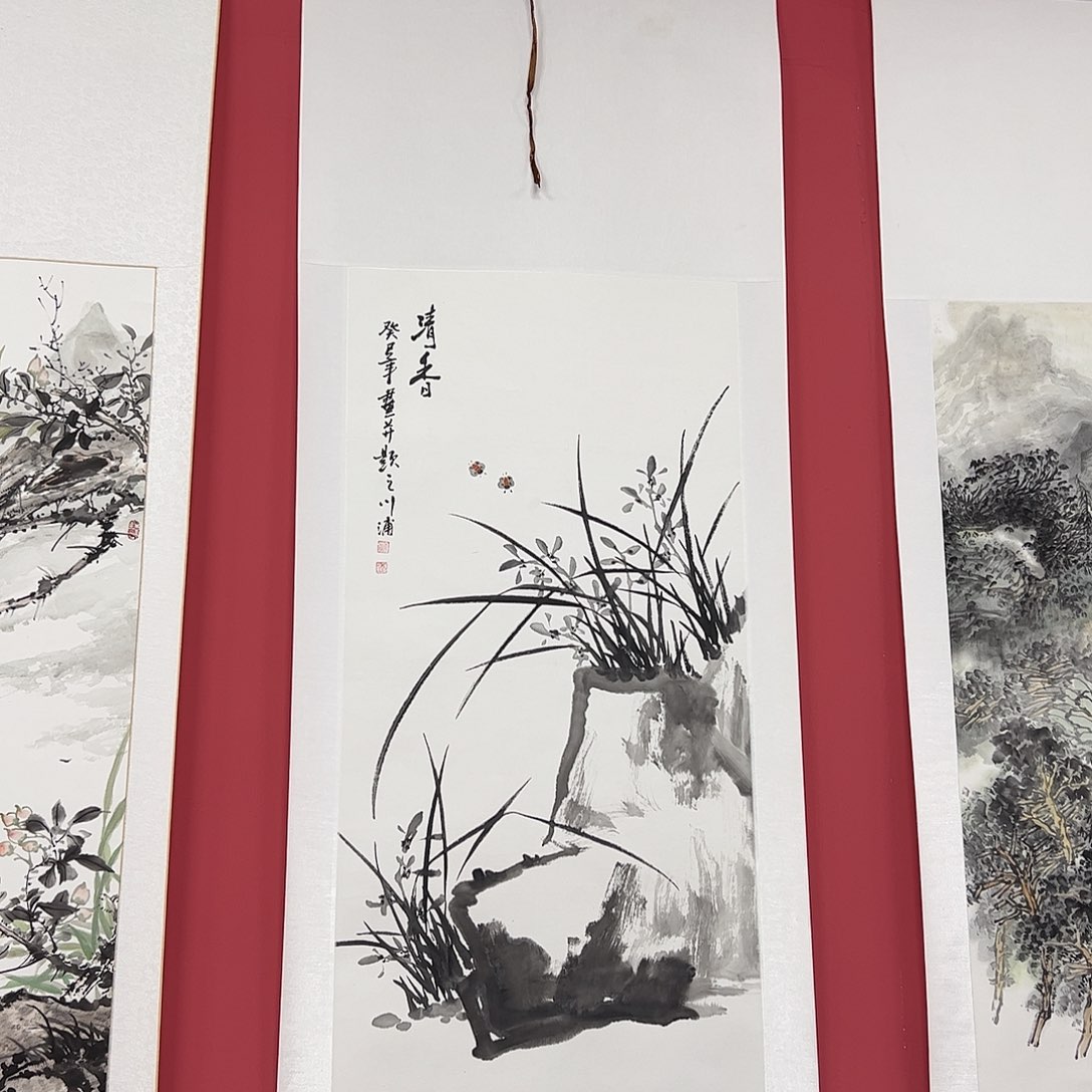 国画李川浦画家作品