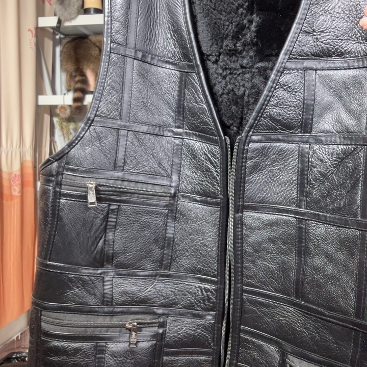 羊皮马甲抗风保暖
