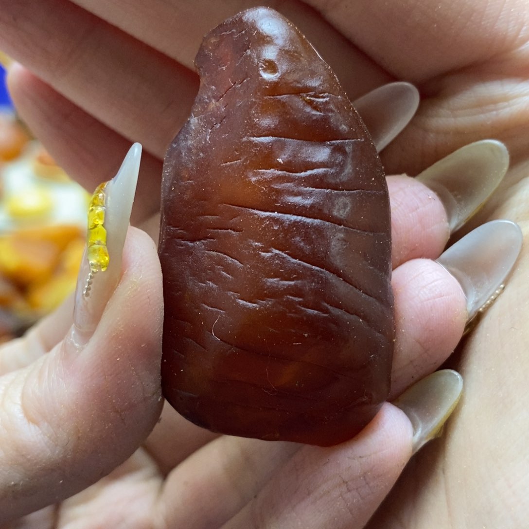 定制琥珀未镶嵌传世琥珀蜜蜡定制