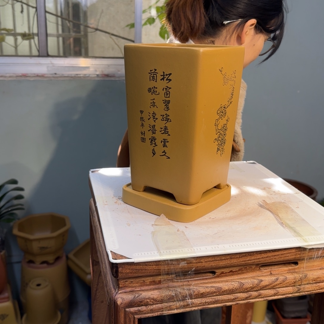 花盆紫砂紫砂口径14