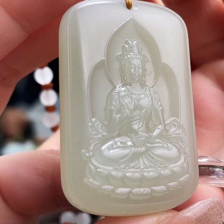 和田玉挂件未镶嵌定制发货