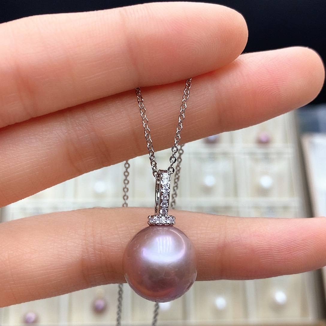 淡水珍珠颈饰合金