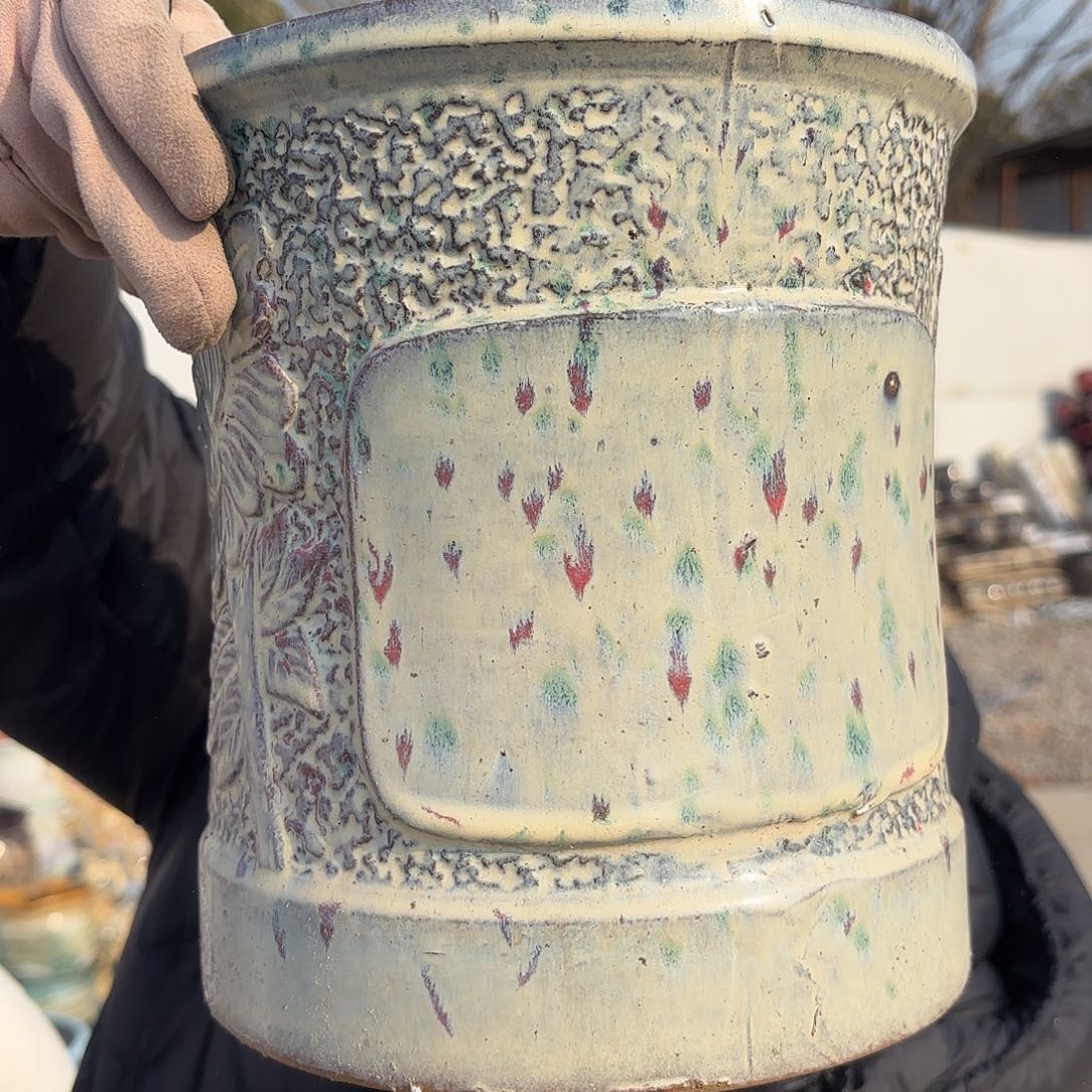 口径20高度24一个刻花