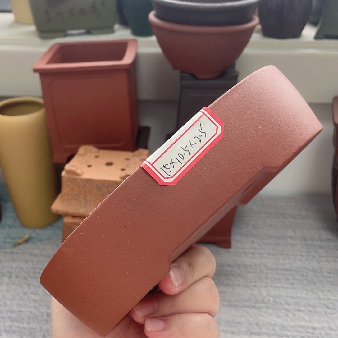 紫砂花盆宜兴精品紫砂15*10.5*2.5