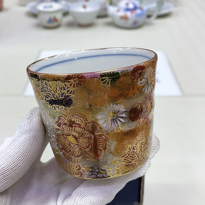 摆件九谷正品保真