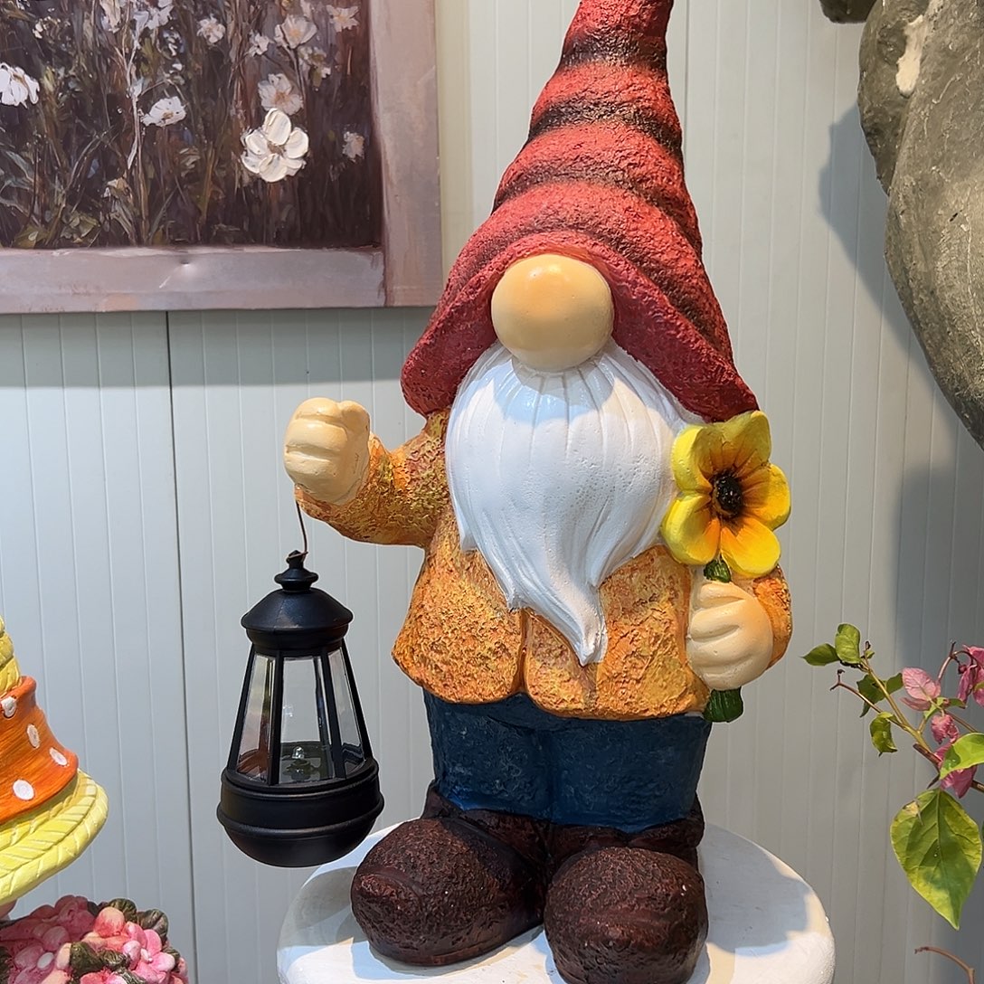 花园摆件红红火火