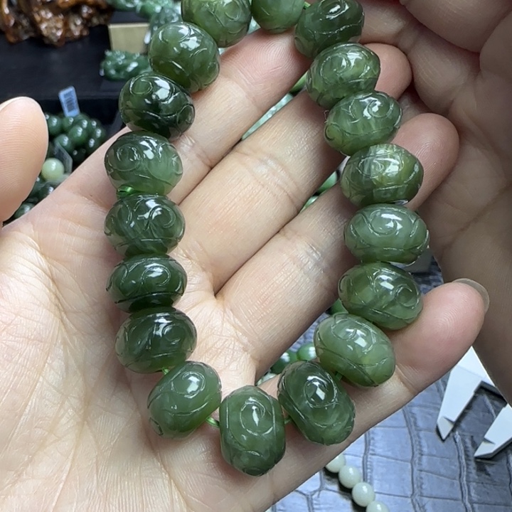 和田玉手链未镶嵌