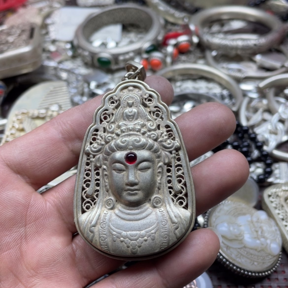 【闪购商品】银无老银、观音