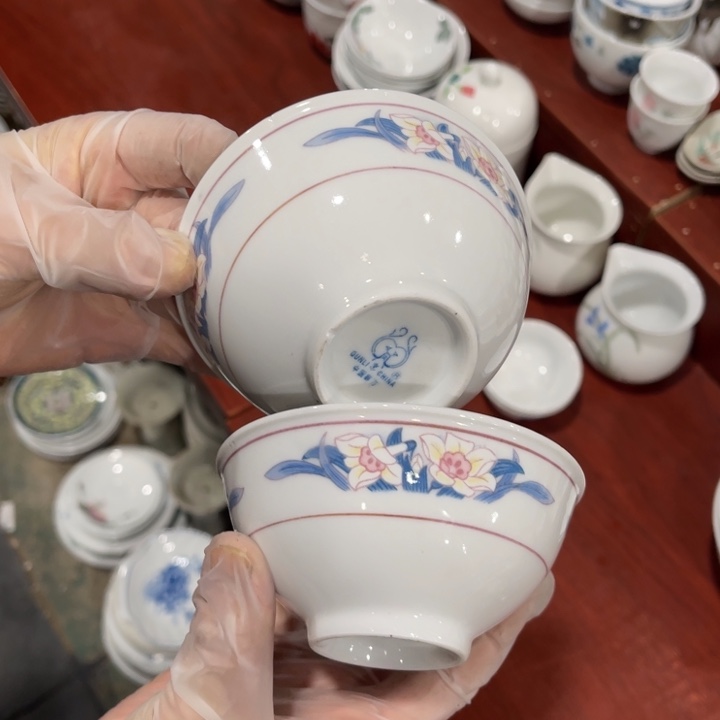 醴陵高温瓷器炸福利釉下11厘米