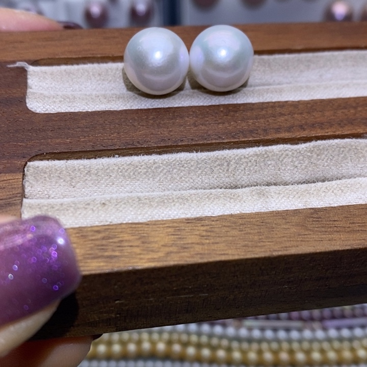 淡水珍珠首饰珠宝银S925镶嵌