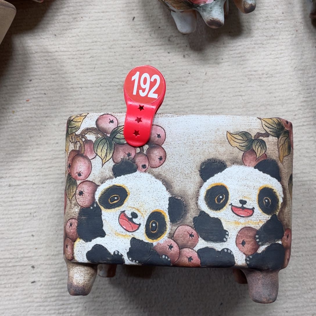 紫砂花盆沉**贝陶瓷多肉花盆瑕疵