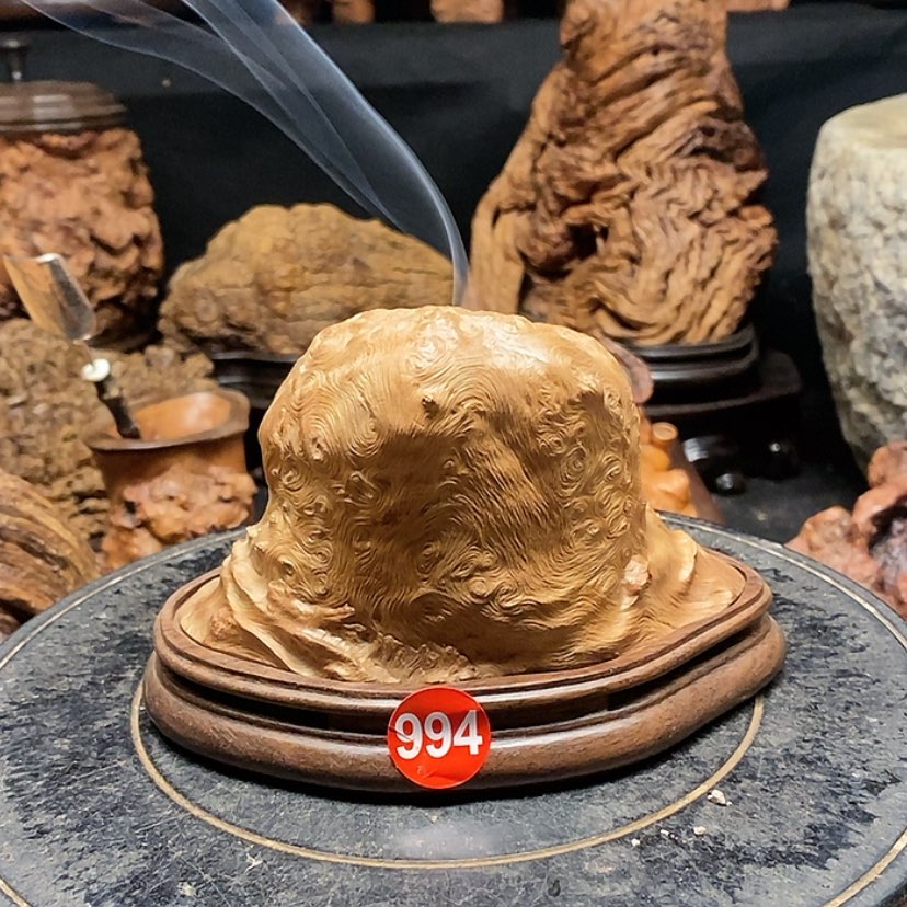 【闪购商品】994号荔枝木香炉工艺