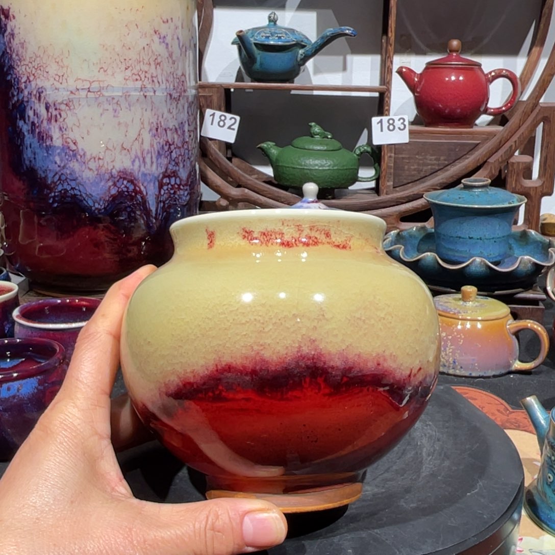 中国神后钧瓷花器