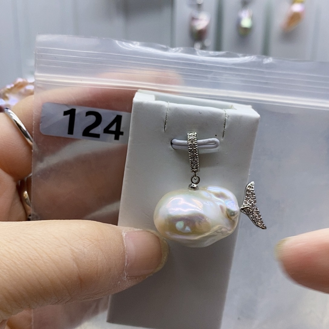 颈饰合金淡水珍珠