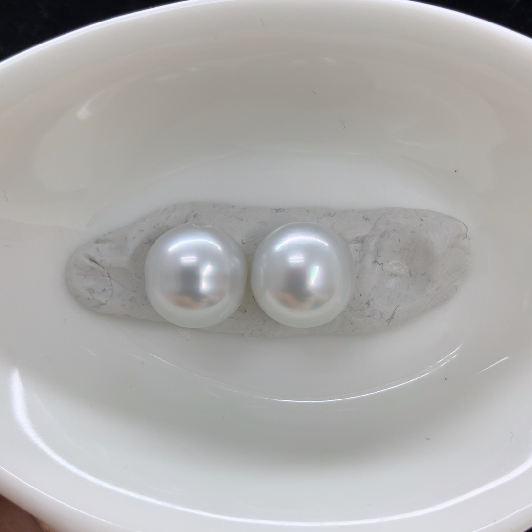 海水珍珠裸珠未镶嵌10-11mm梅