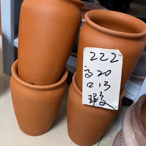 红陶粗陶花盆222