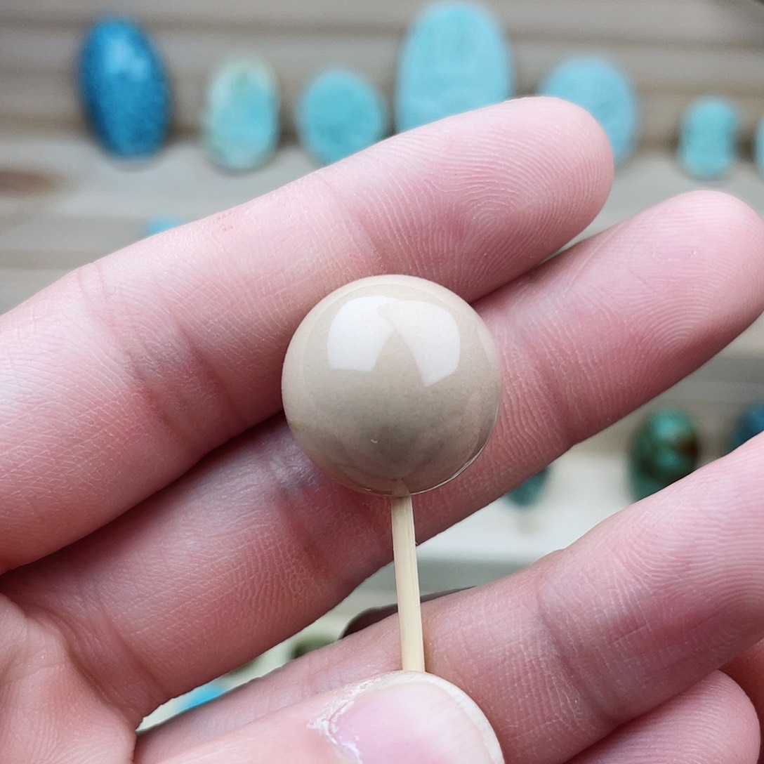 绿松石未镶嵌挂件