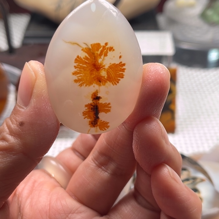 玛瑙/玉髓未镶嵌吊坠(不含链)