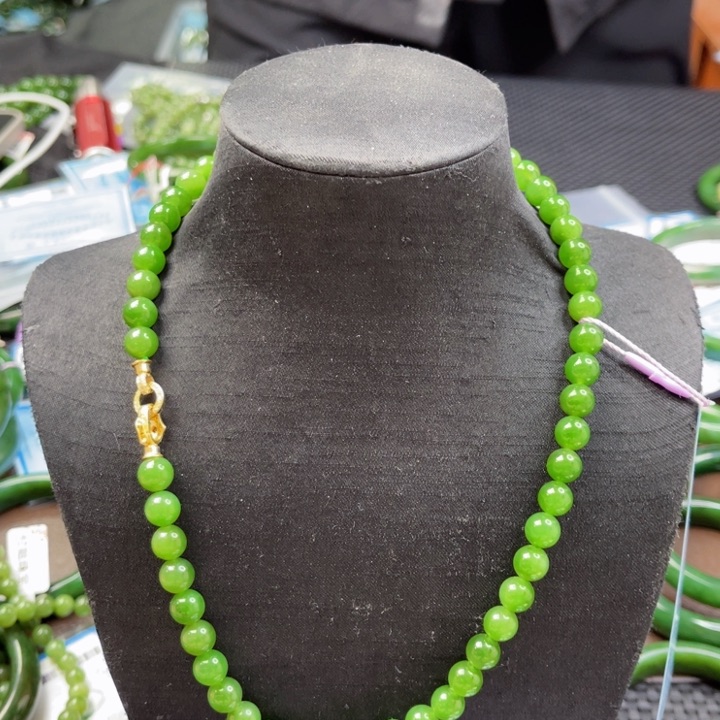 【闪购商品】和田玉（碧玉）颈饰未镶嵌卡8