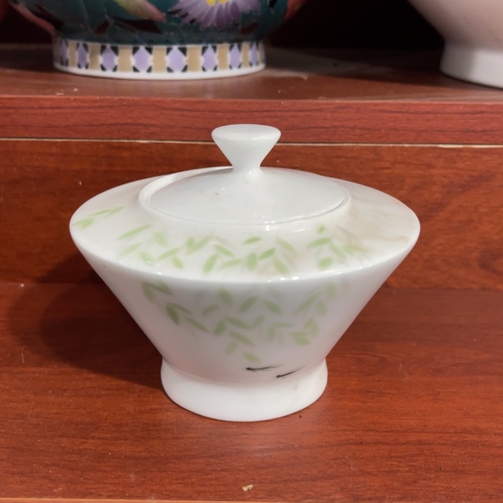 醴陵高温瓷手绘茶叶罐