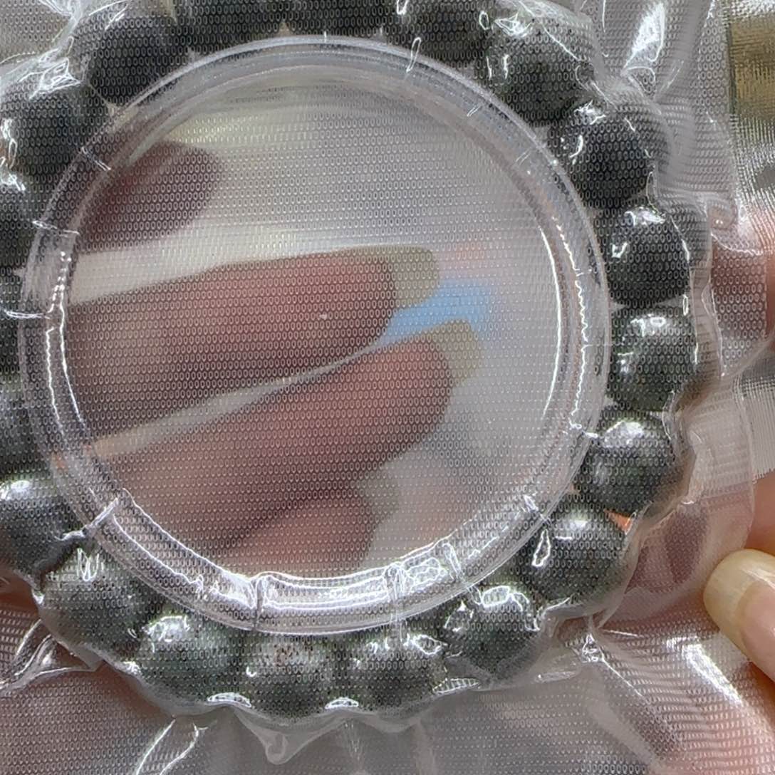 星月菩提手串16尽头绿星月菩提1.2桶单圈