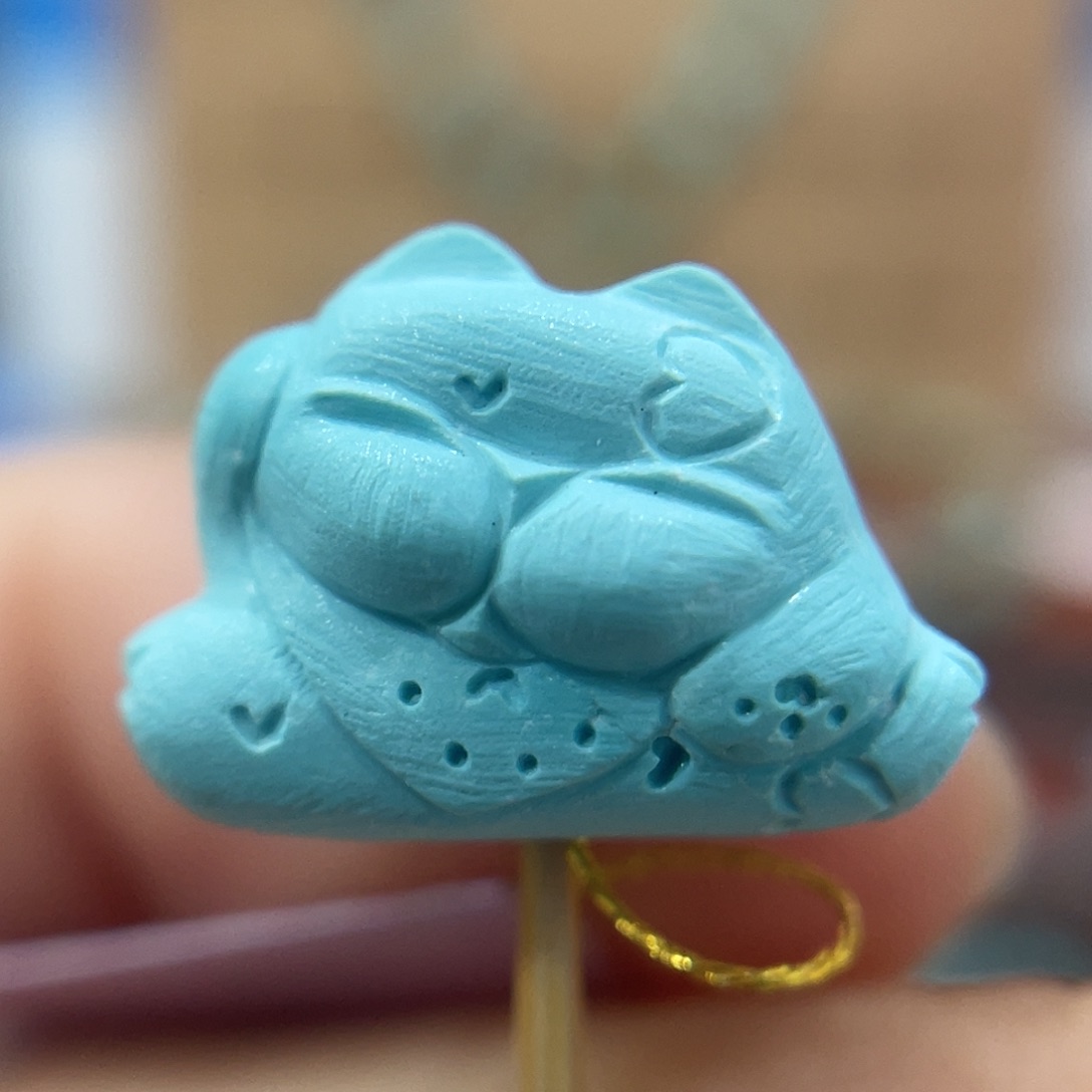 绿松石未镶嵌珠宝奇石