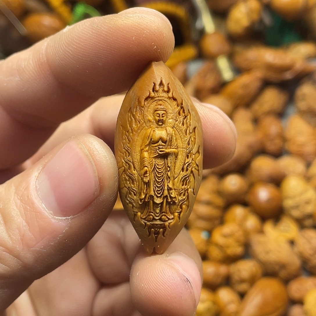 手串/手链橄榄核瑕疵观音268