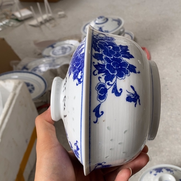 碗景德镇高温细白瓷餐具