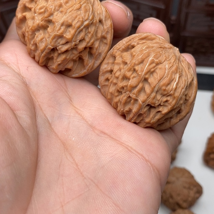 文玩核桃吊坠40+磨盘