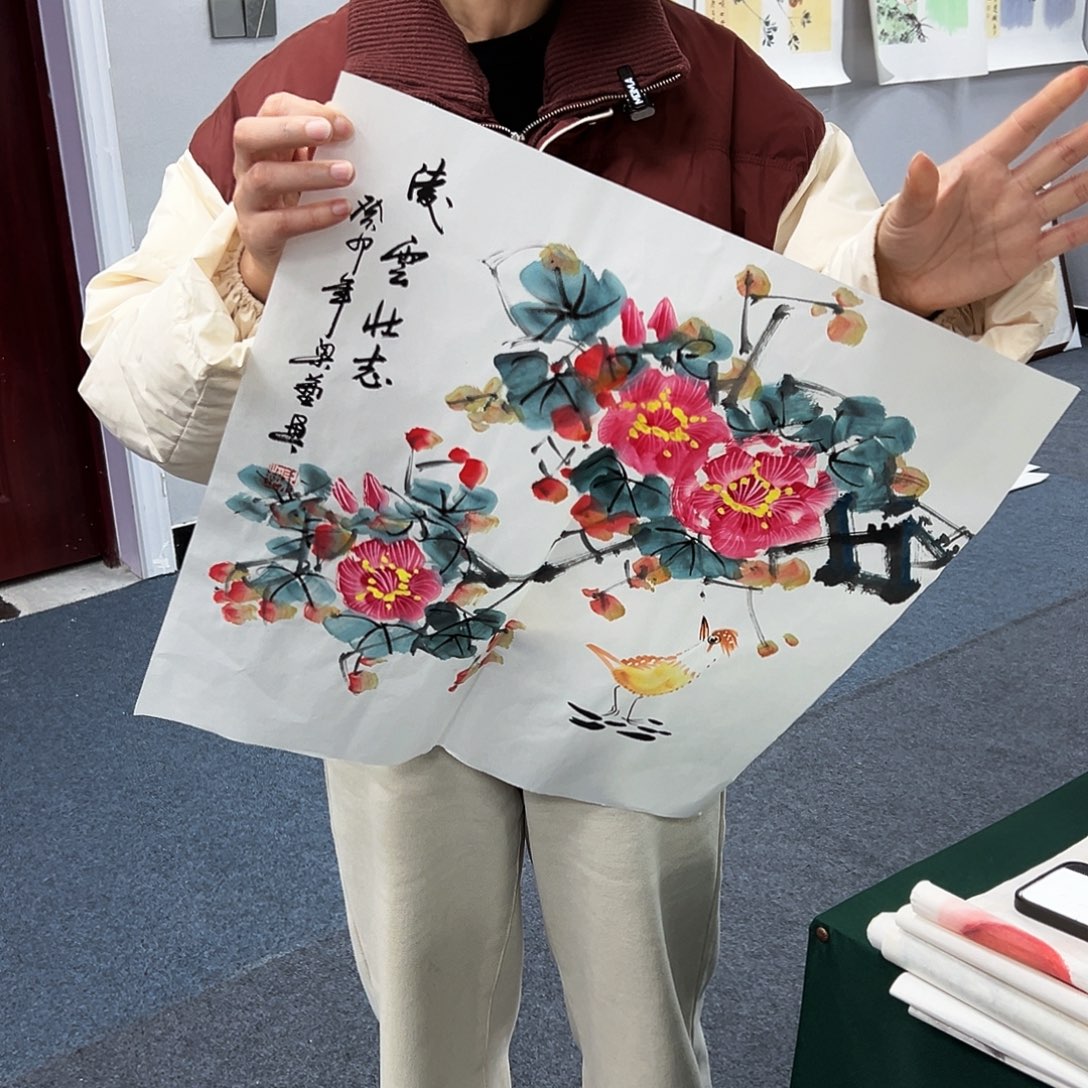 国画宣纸纯手绘国画大放漏！！！