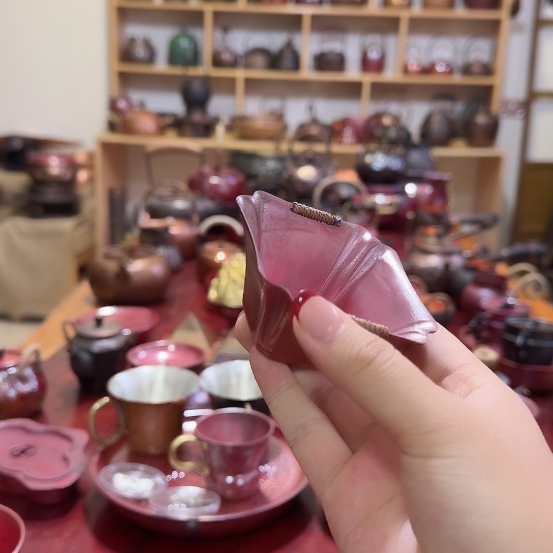 紫铜手工制作摆件