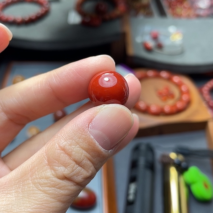 未镶嵌单珠14多样性发1南红玛瑙