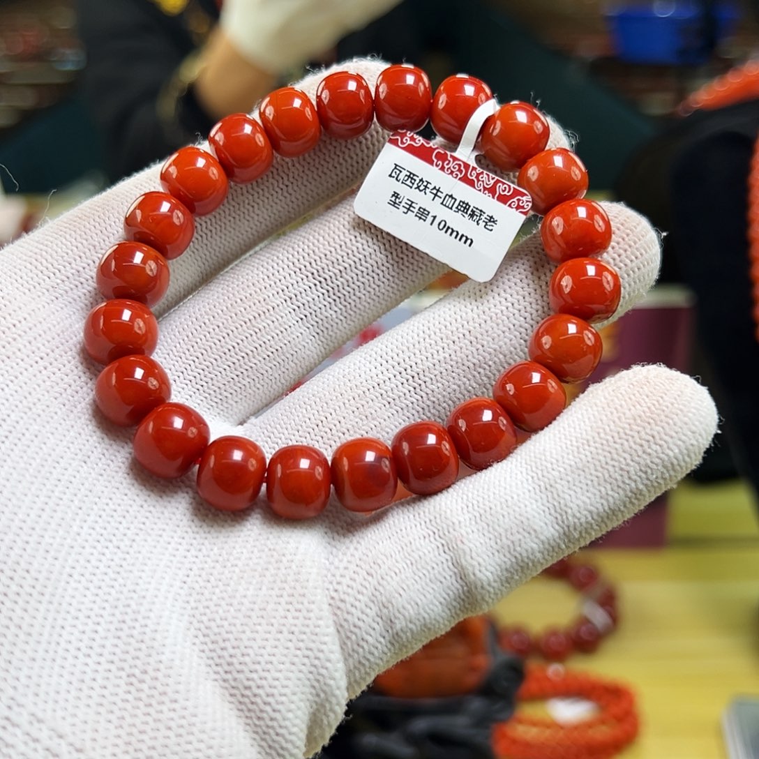 南红玛瑙未镶嵌买10mmm典藏