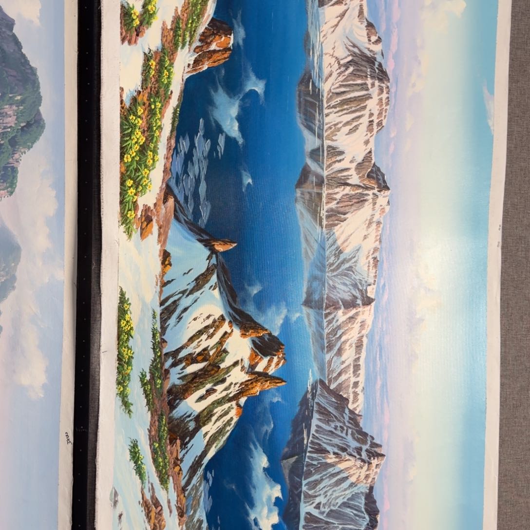 油画在干嘛啊我的天