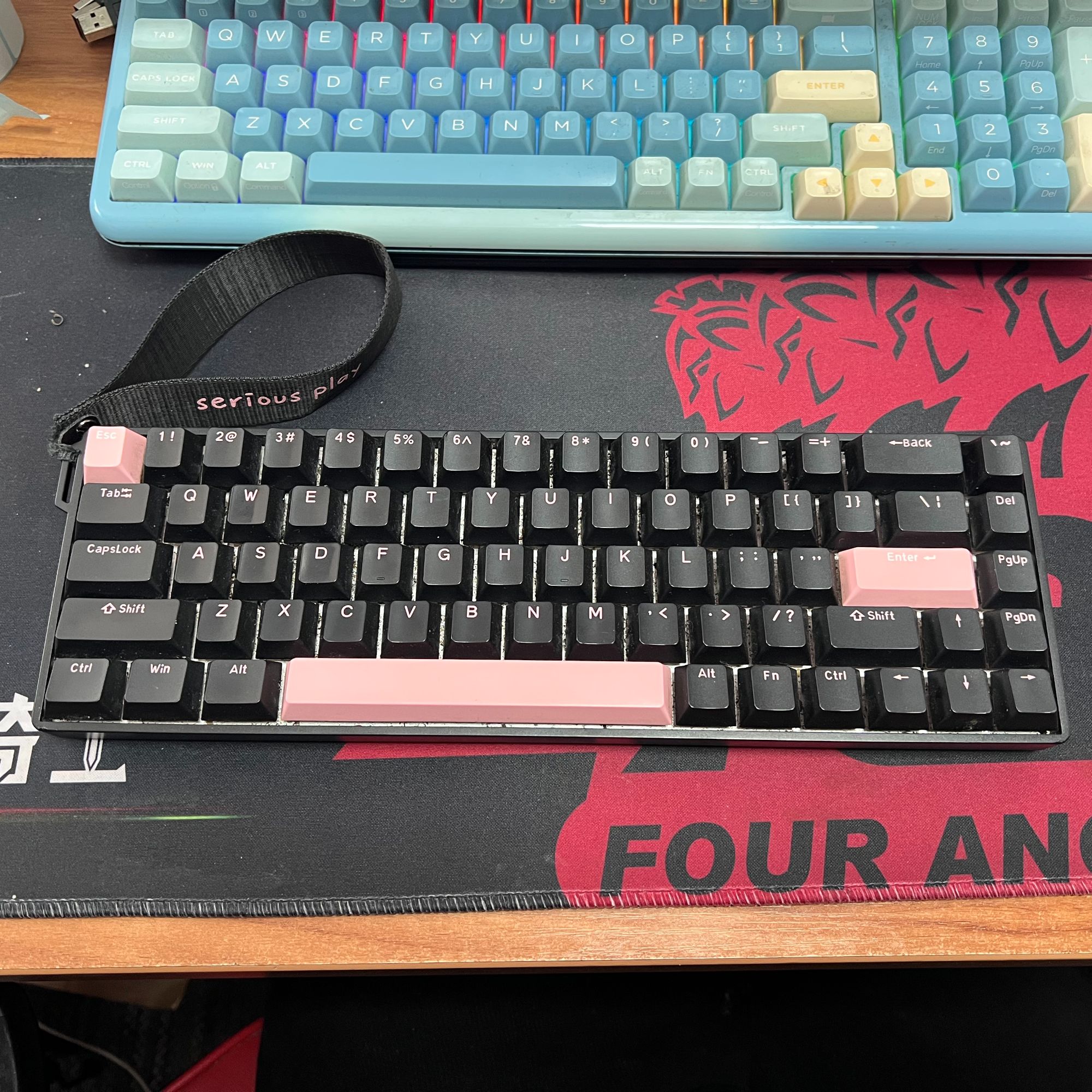 8新 KZZI/珂芝 新到的网吧二手珂芝G68 SE磁轴机械键盘24年键盘